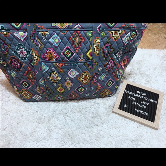 Vera Bradley jumbo tote bag - Picture 3 of 4
